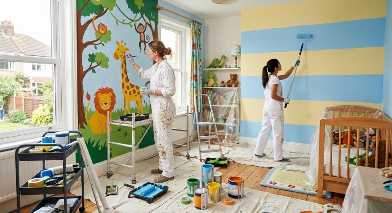 Childrens Room Painting in Waco, TX