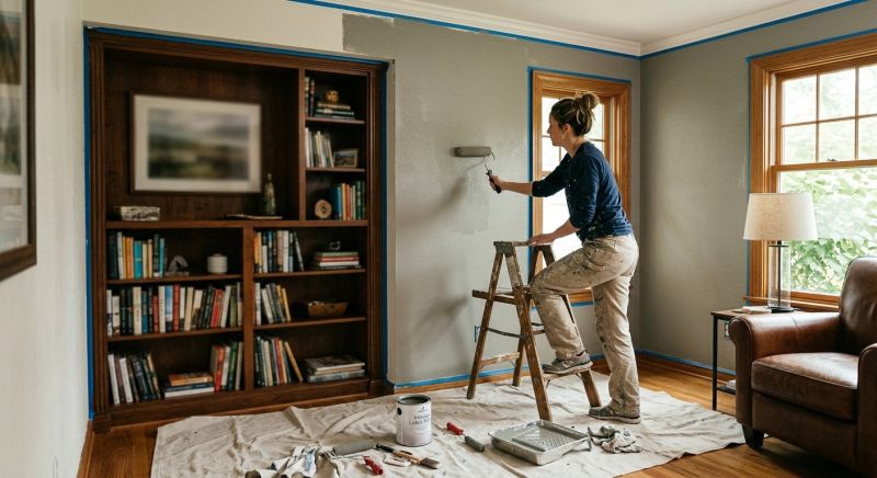 Closet Painting in Waco, TX