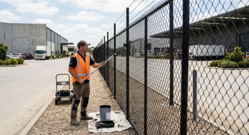 Commercial Fence Painting in Clearwater, FL