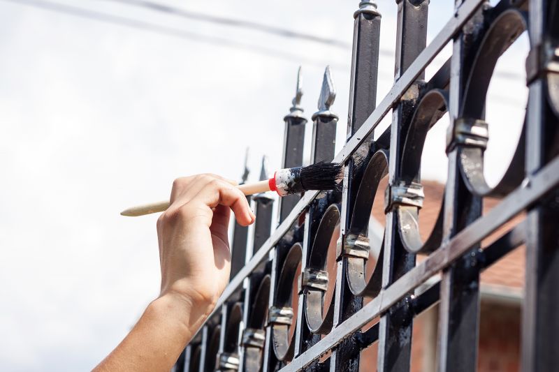 Iron Railing Painting in Waco, TX