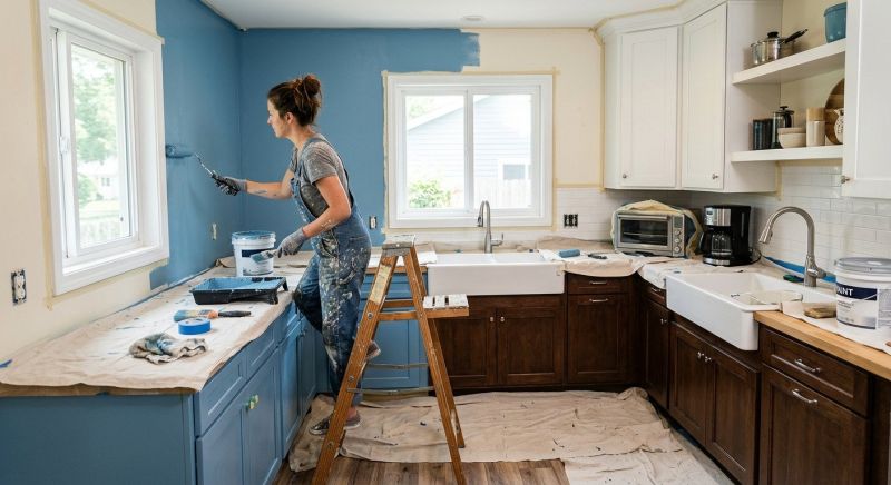 Kitchen Painting in Waco, TX