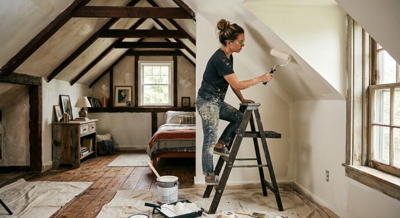Loft Painting in Waco, TX