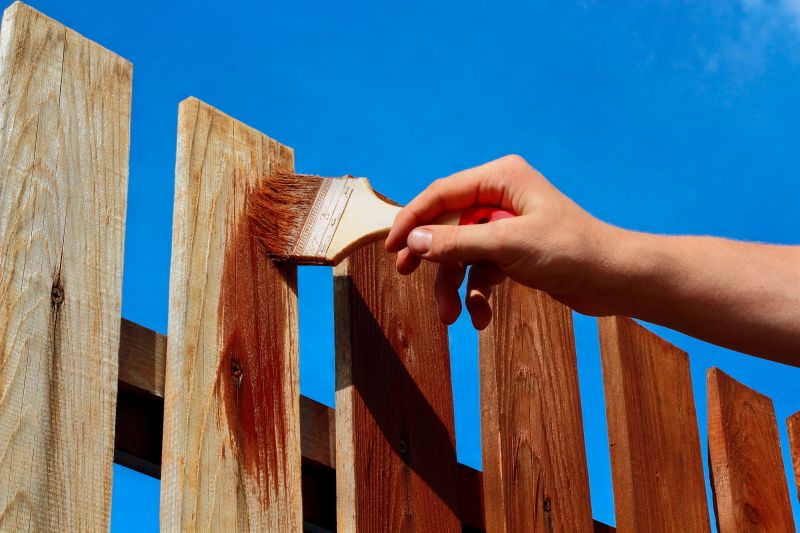 Pine Fence Staining in Waco, TX