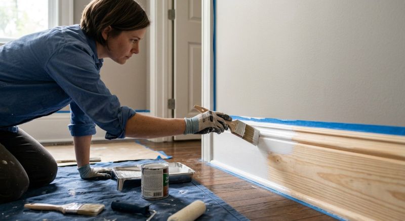 Woodwork Painting in Waco, TX