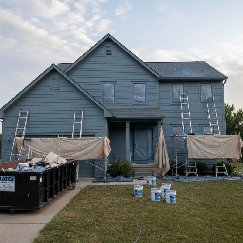 Aluminum Siding Painting in Greeley, CO