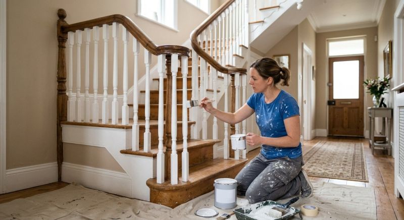 Bannister Staining in Waco, TX