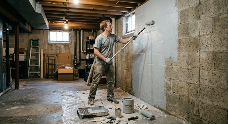Basement Painting in Waco, TX