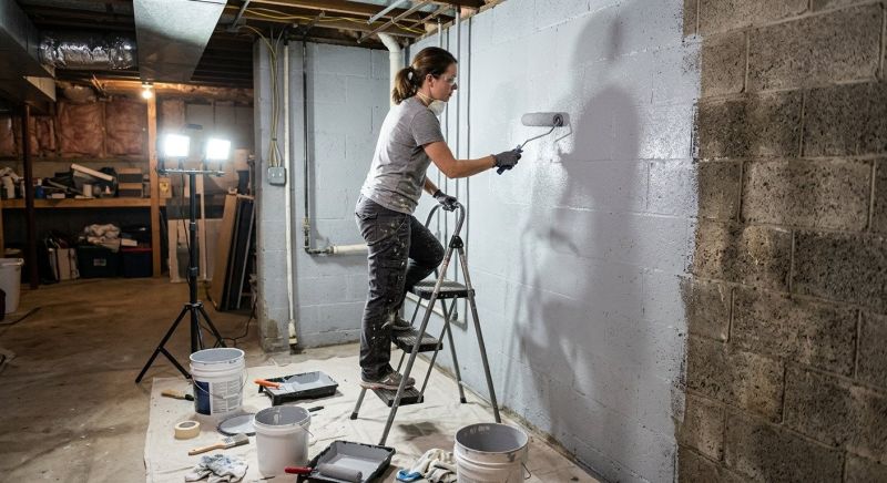 Basement Painting in Waco, TX