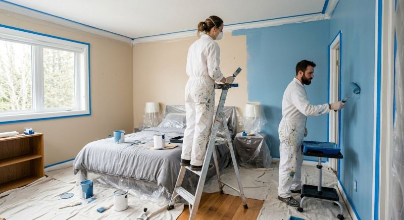 Bedroom Painting in Waco, TX