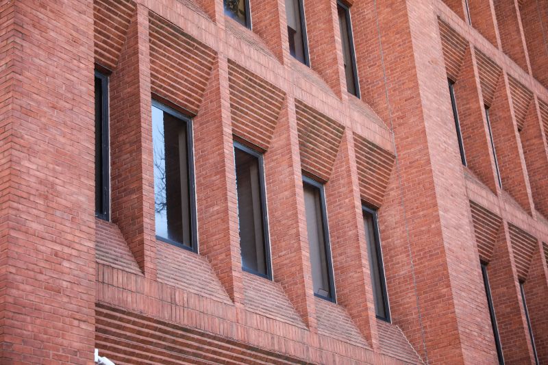 Historic Building with Brick Stainings
