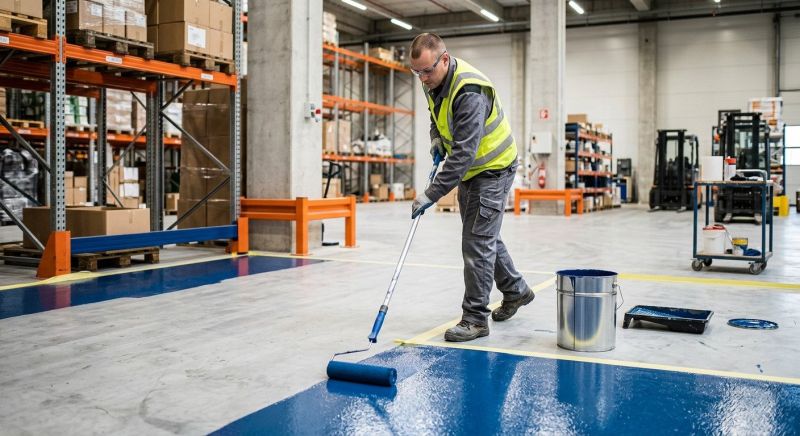 Business Floor Painting in Arvada, CO