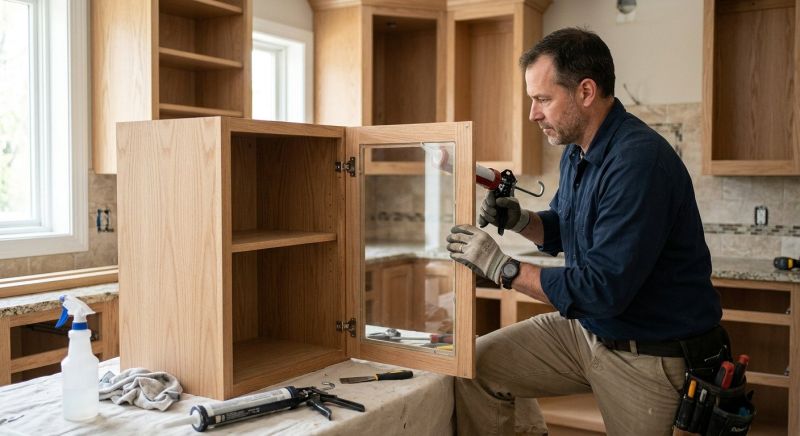 Cabinet Glazing Service in Muncie, IN