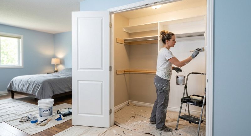 Closet Painting in Waco, TX