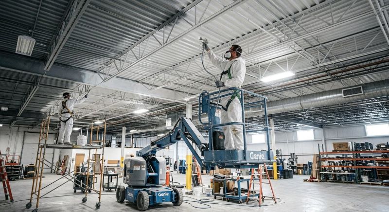 Commercial Ceiling Painting in Arvada, CO