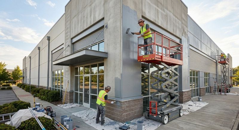 Commercial Concrete Painting in Greeley, CO