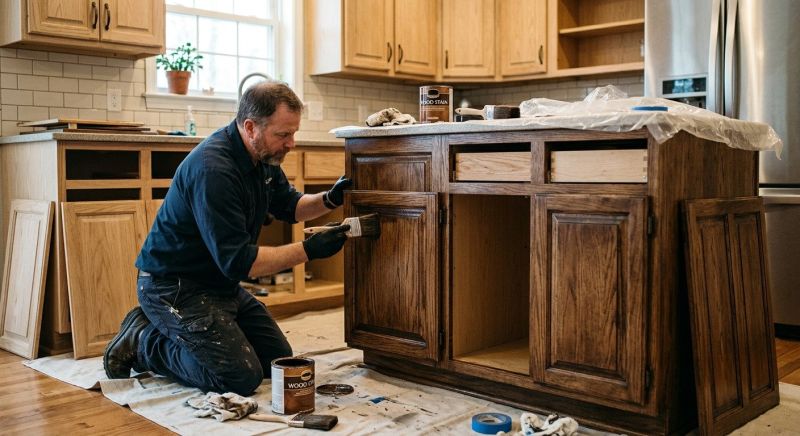 Cupboard Refinishing in Lafayette, IN