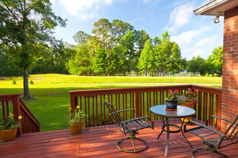 Deck Steps Staining in Waco, TX