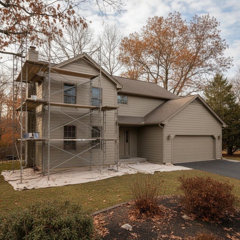 Exterior Garage Painting in Longmont, CO