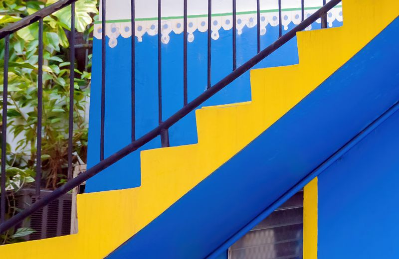 Exterior Staircase Painting in Fort Collins, CO