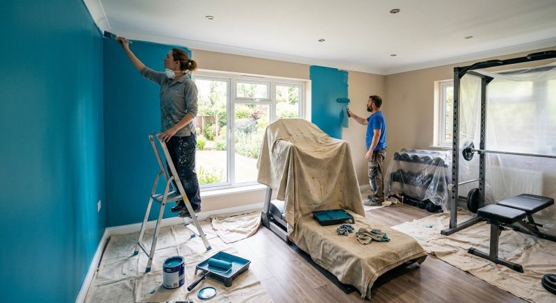 Fitness Room Painting in Waco, TX