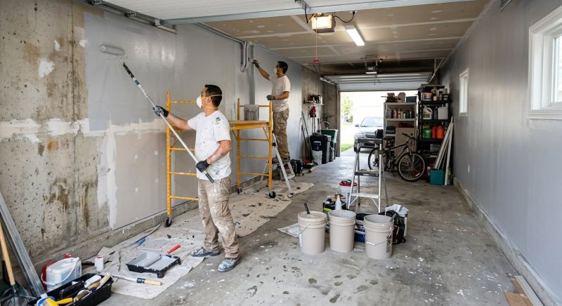 Garage Walls Painting in Waco, TX