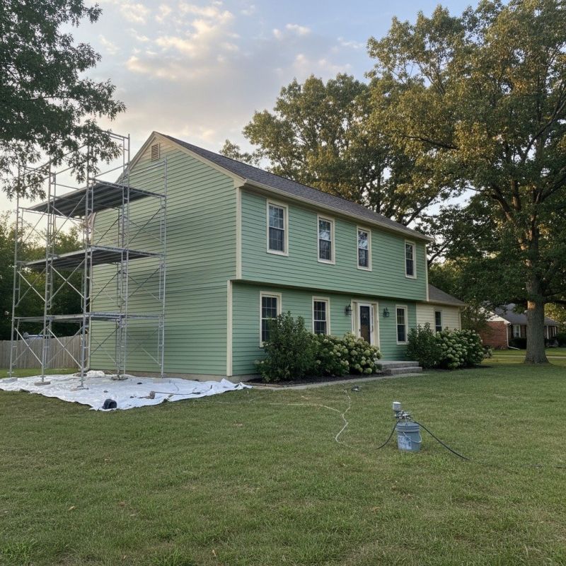 House Siding Painting in Waco, TX