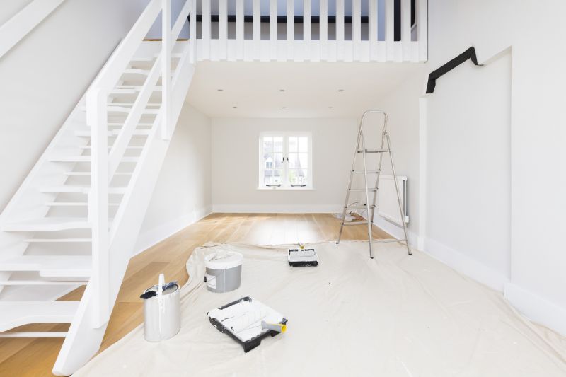 Interior Railing Painting in Waco, TX