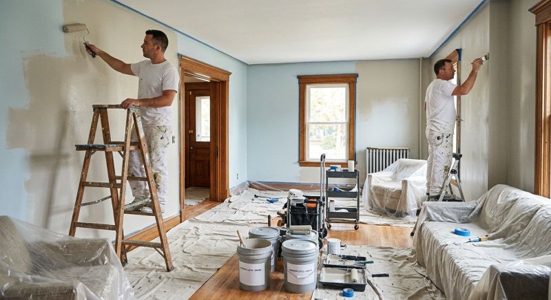 Interior Wall Painting in Waco, TX