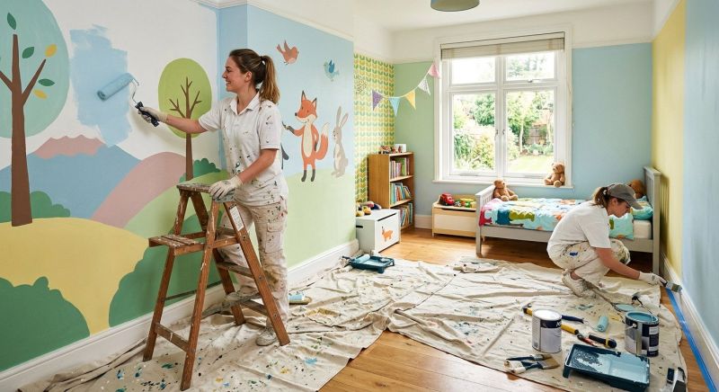 Kids Room Painting in Waco, TX