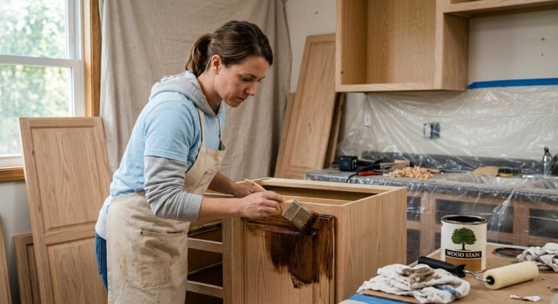 Kitchen Cabinet Refinishing in Lafayette, IN