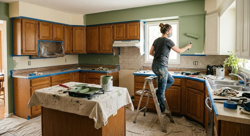 Kitchen Painting in Waco, TX