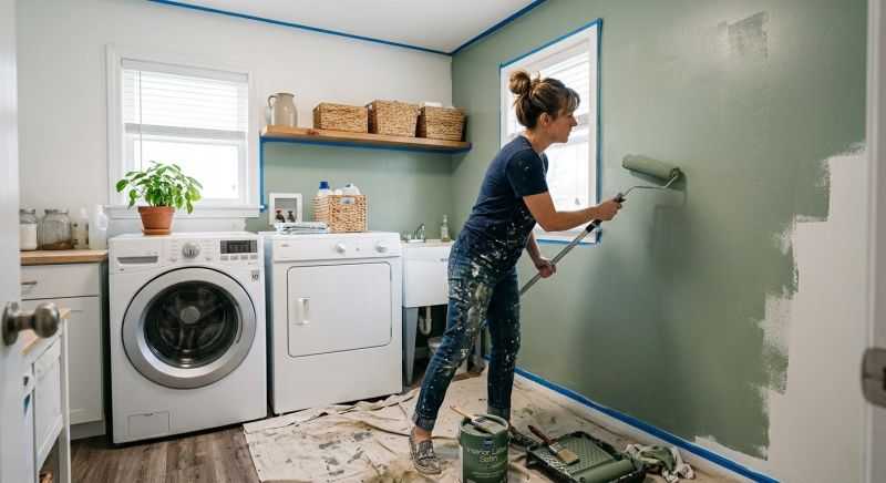 Laundry Room Painting in Waco, TX