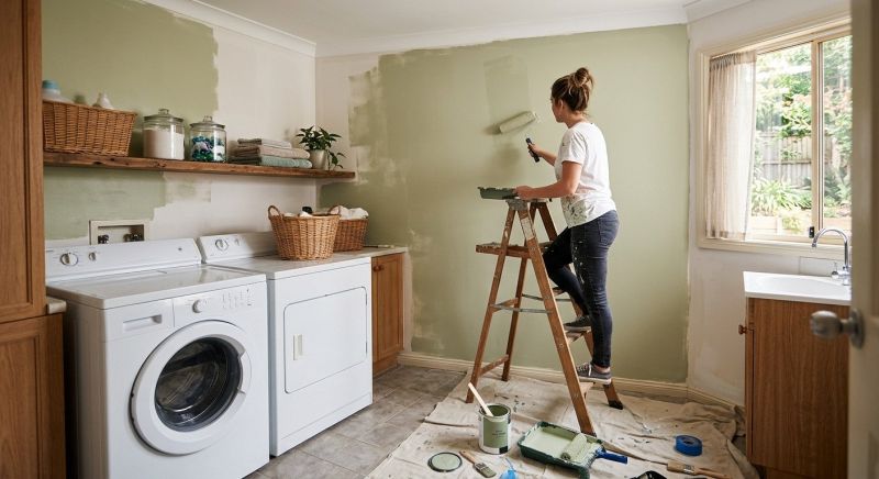 Laundry Room Painting in Waco, TX