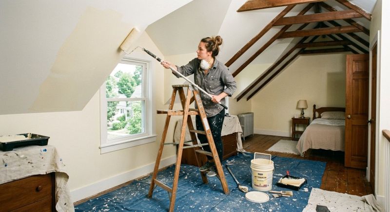 Loft Painting in Waco, TX