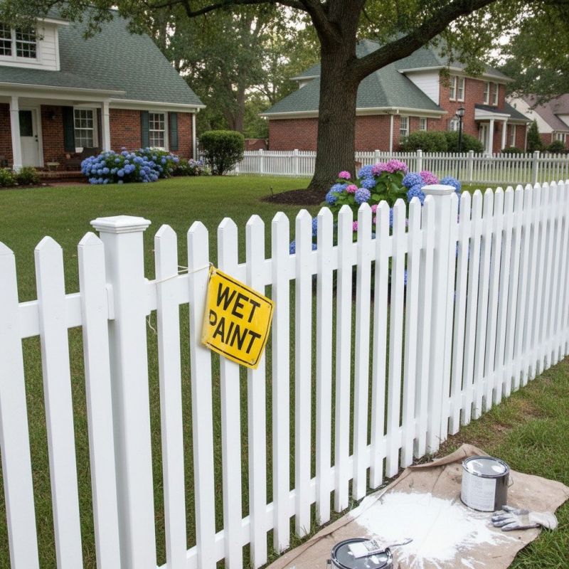 Picket Fence Staining in Waco, TX