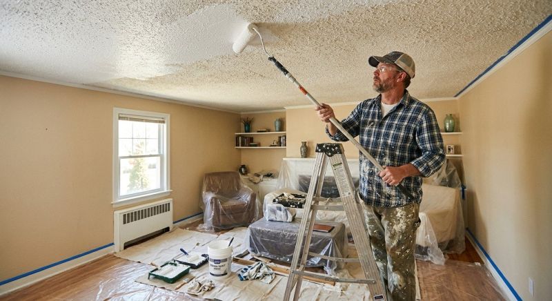 Popcorn Ceiling Painting in Waco, TX