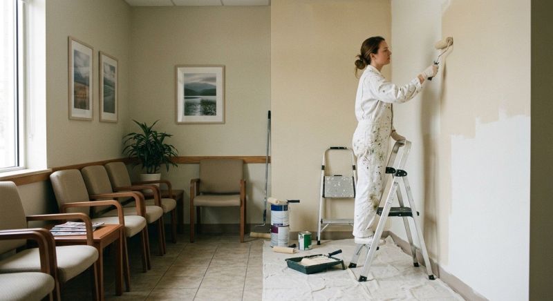 Reception Area Painting in Boulder, CO