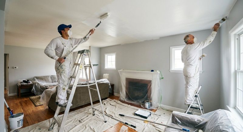 Stucco Ceiling Painting in Waco, TX