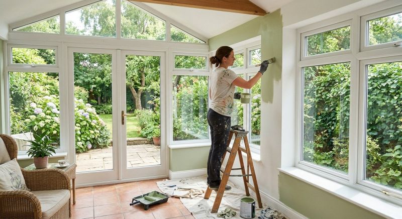 Sunroom Painting in Waco, TX