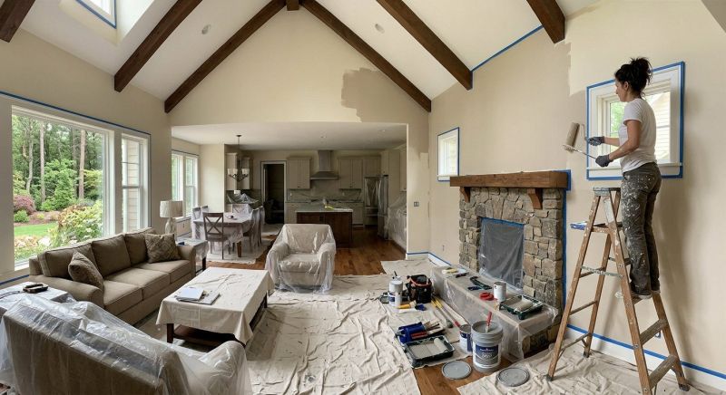 Sunroom Painting in Waco, TX