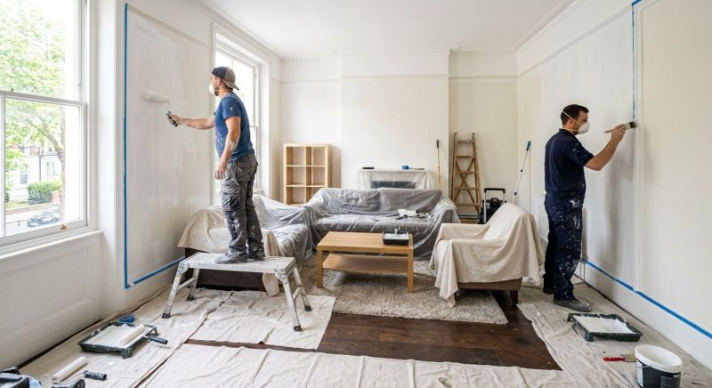 Townhouse Interior Painting in Waco, TX