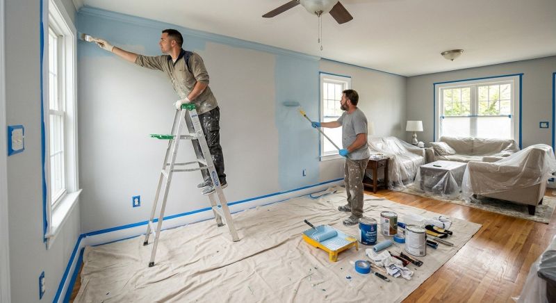 Townhouse Interior Painting in Waco, TX