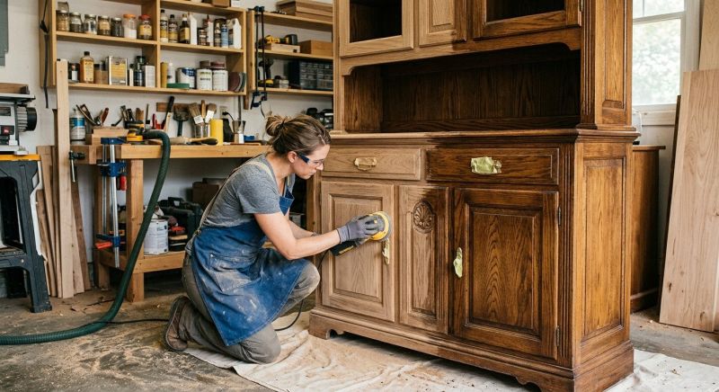 Wood Cabinet Refinishing in Terre Haute, IN