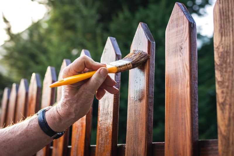 Wrought Iron Fence Painting in Waco, TX